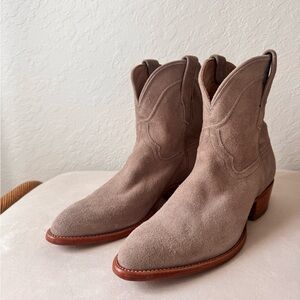 Tecovas women’s Suede Cowgirl Boots